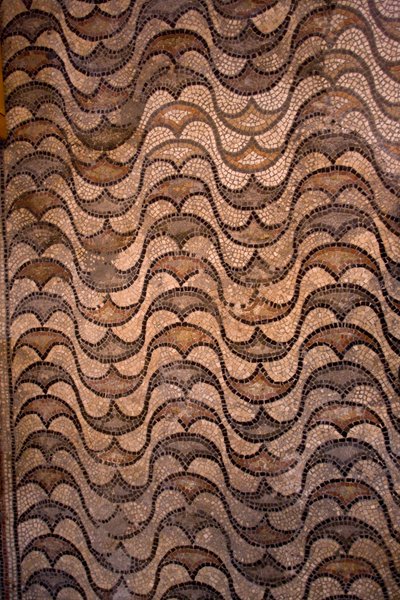 Detail of floor decoration by School Italian