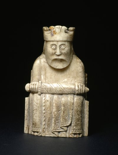 Lewis Chesspiece - King by school Scandinavian