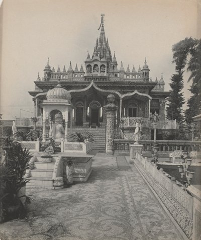 Pareshnath, Jain Temple, Calcutta by studio of A. W. A. Plâté Studio (Ceylonese)