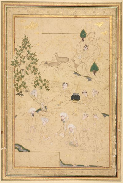 Picnic in the Mountains by style of Muhammadi