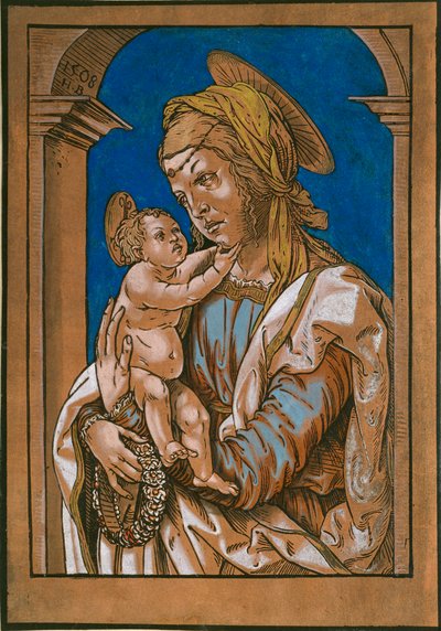 Madonna and Child under an arch by the Elder Hans Burgkmair