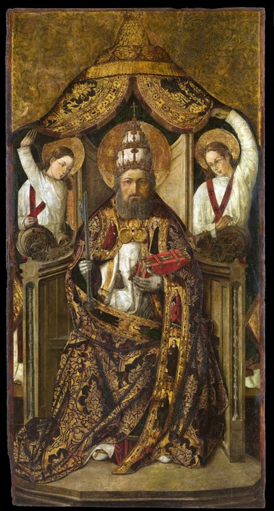 Saint Peter Enthroned by the Elder Rodrigo de Osona