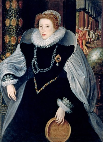 Sieve Portrait of Queen Elizabeth I in Ceremonial Costume, c.1583 by the Younger Quentin Massys or Metsys
