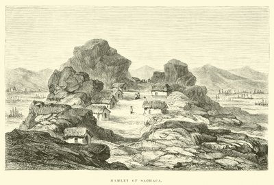 Hamlet of Sachaca  by Edouard Riou