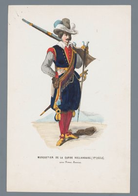 Musketeer of the Dutch Guard (17th Century) under Prince Maurice - Main Image