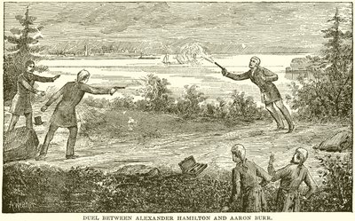 Aaron burr alexander hamilton duel top