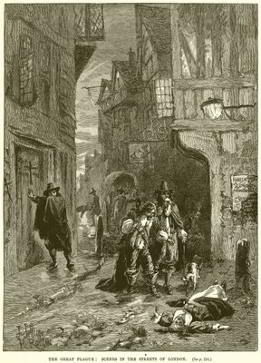 The Great Plague Scenes in the Streets of London