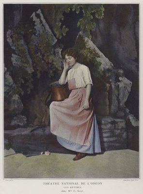 Cecile Sorel as Jane in Les Antibel by French Photographer