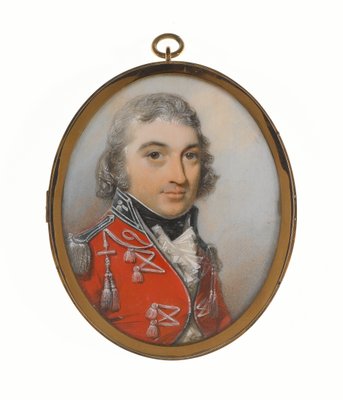 An unidentified officer of fencible cavalry by George Engleheart
