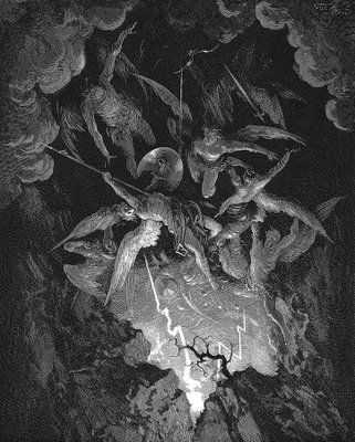 Illustration from John Miltons Paradise Lost, 1866