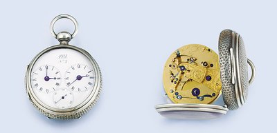 George III mean and sidereal pocket chronometer with Z balance No
