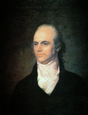 Aaron Burr (1756-1836) Vice President of the USA,