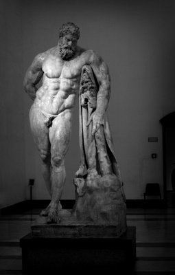 The Farnese Hercules, Roman copy of the Greek original