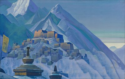 Tibet. Himalayas, 1933 by Nicholas Roerich: Fine art print