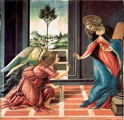 Sandro Botticelli Annunciation