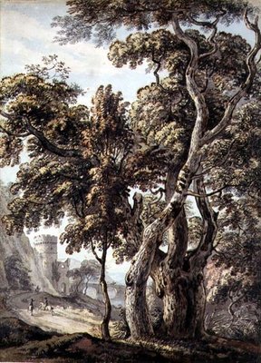 Ink Pen Tree Art