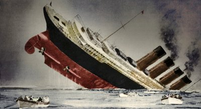 Sinking Of The Lusitania Map