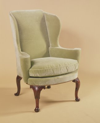 Queen anne wing 2025 chair