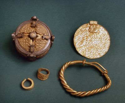 Viking jewelry from Gotland Sweden. 10th century. Stockholm Historiska Museet