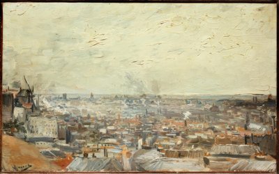 View of Paris from Montmartre by Vincent van Gogh (#690095)