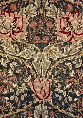 William morris tapestry fabric on sale