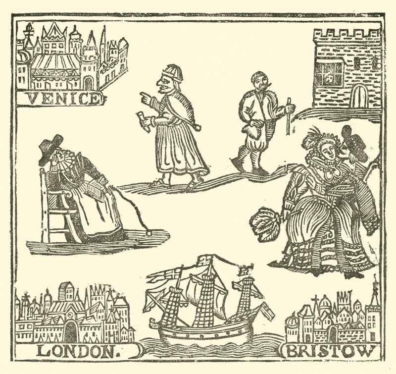 Illustration for The Roxburghe Ballads by (after) English School