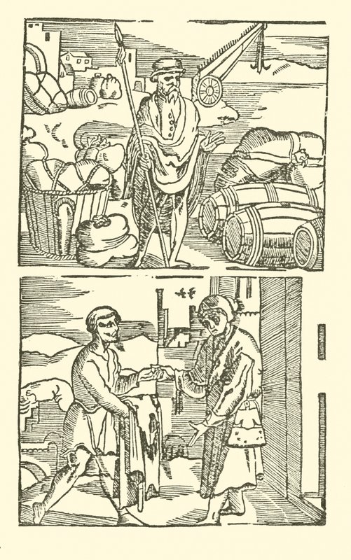 Illustration for The Roxburghe Ballads by (after) English School
