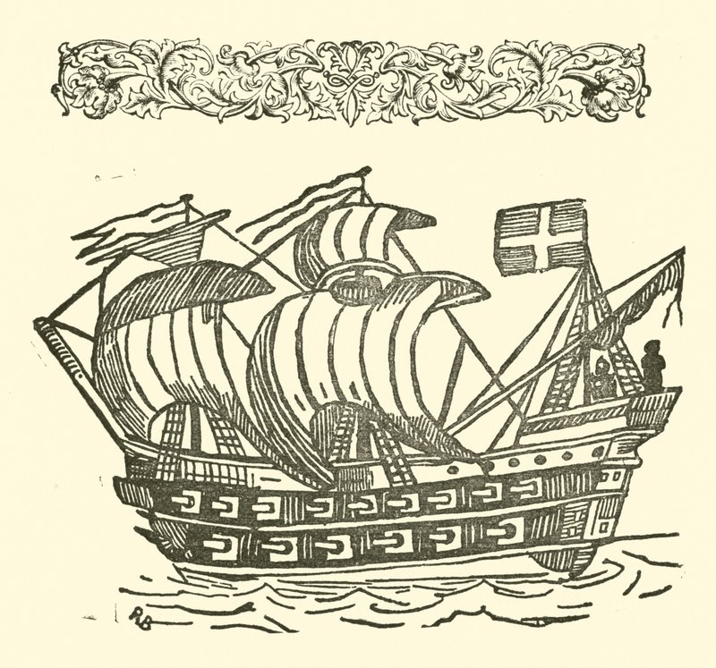 Illustration for The Roxburghe Ballads (woodcut) by (after) English School