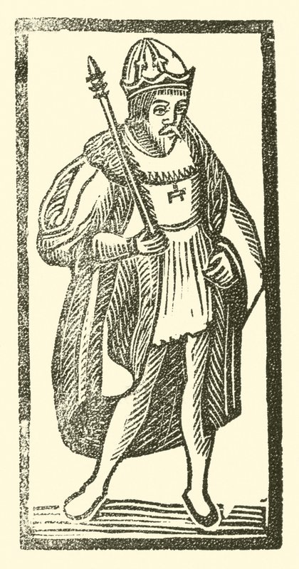 Illustration for The Roxburghe Ballads (woodcut) by (after) English School