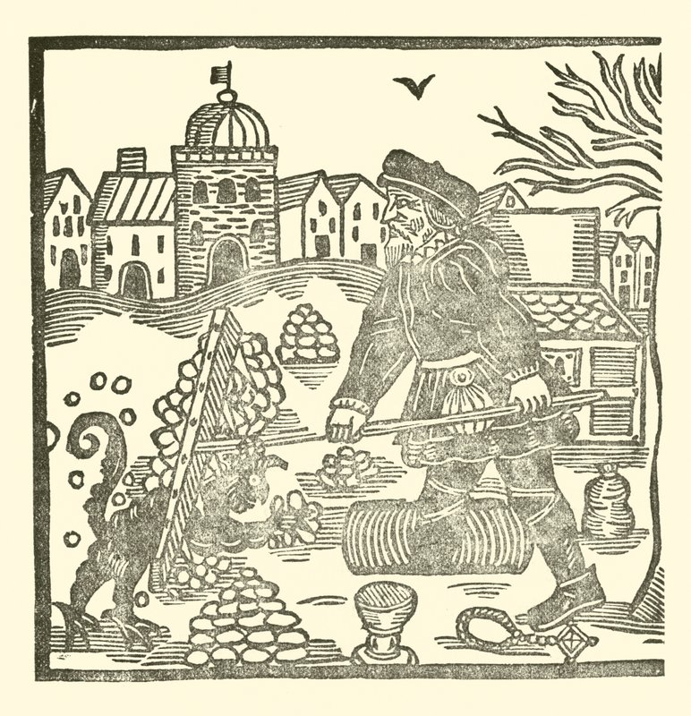Illustration for The Roxburghe Ballads by (after) English School