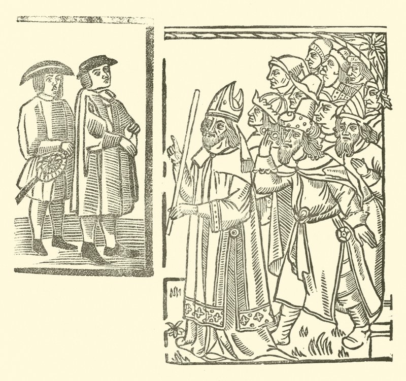 Illustration for The Roxburghe Ballads by (after) English School