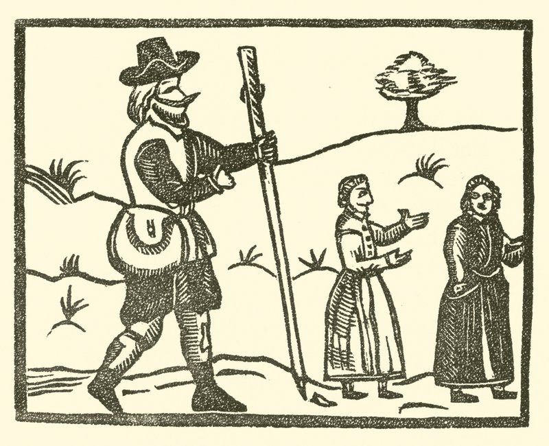 Illustration for The Roxburghe Ballads by (after) English School