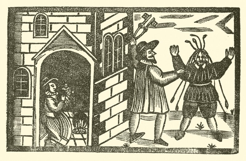 Illustration for The Roxburghe Ballads by (after) English School
