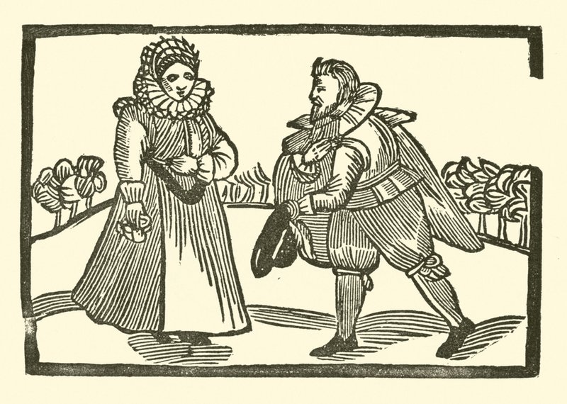 Illustration for The Roxburghe Ballads by (after) English School