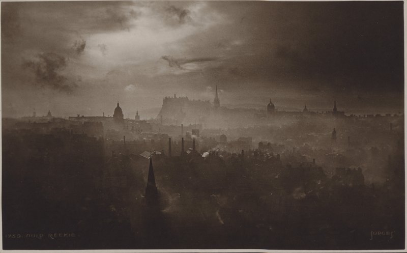 Auld Reekie by (after) English photographer