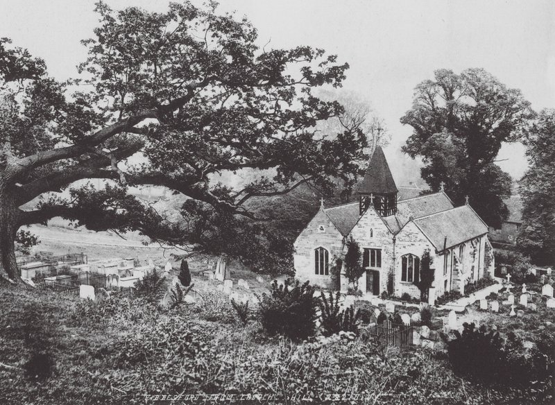 Ribbesford from Church Hill by (after) English photographer