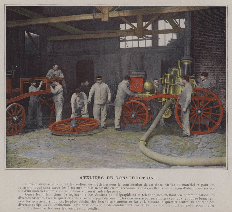 Construction Workshops by (after) French Photographer
