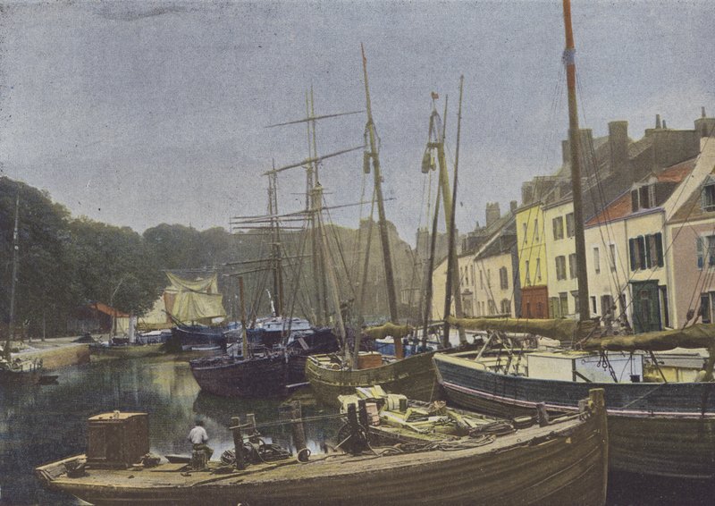 Belle-Ile-en-Mer, Port de Palais by (after) French Photographer