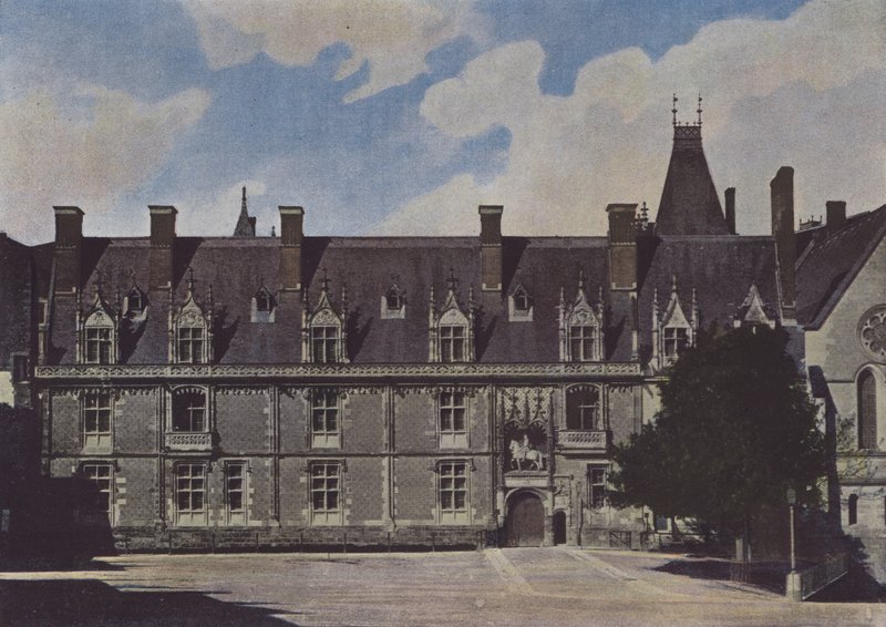 Chateau de Blois, Facade on the Courtyard by (after) French Photographer
