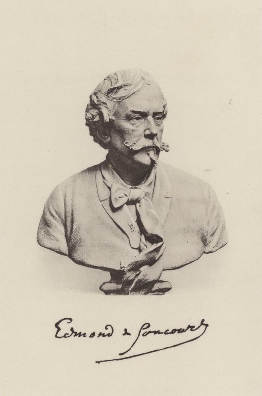 Edmond de Goncourt, French Novelist (b/w photo) by (after) French Photographer