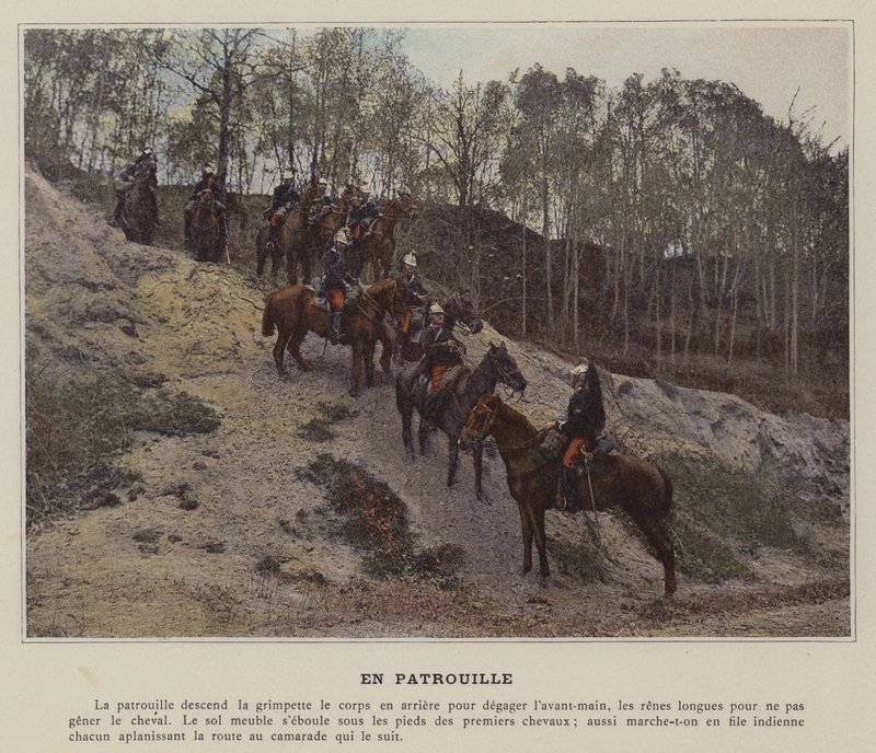 On Patrol by (after) French Photographer