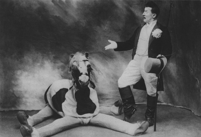 Footit and His Horse by (after) French Photographer