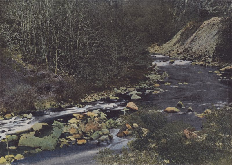 Gorges of the Cere near Laval de Cere by (after) French Photographer