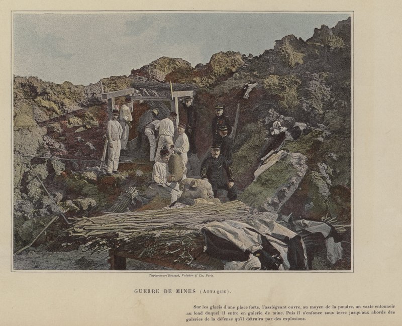 Mine Warfare, Attack by (after) French Photographer