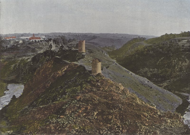 The Creuse between Gargilesse and Crozant by (after) French Photographer