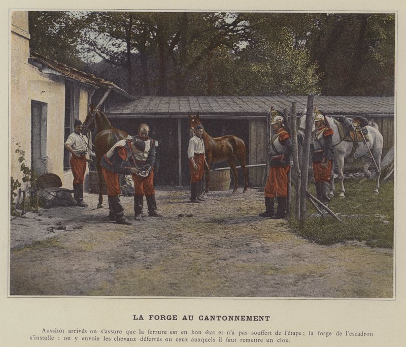 The Forge at the Cantonment by (after) French Photographer