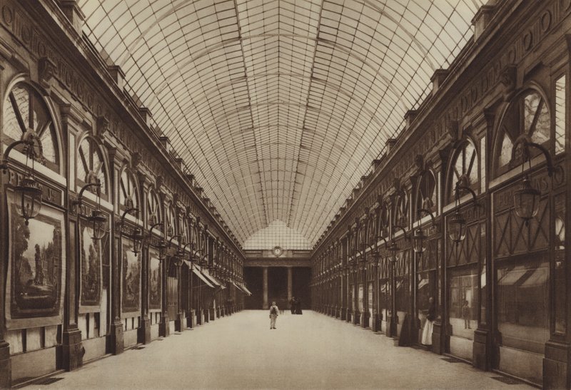 The Orleans Gallery at the Palais-Royal by (after) French Photographer