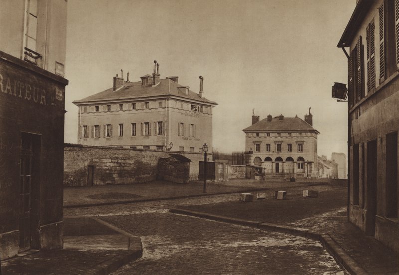 The Italy Barrier in 1866, with the Pavilions of Ledoux by (after) French Photographer