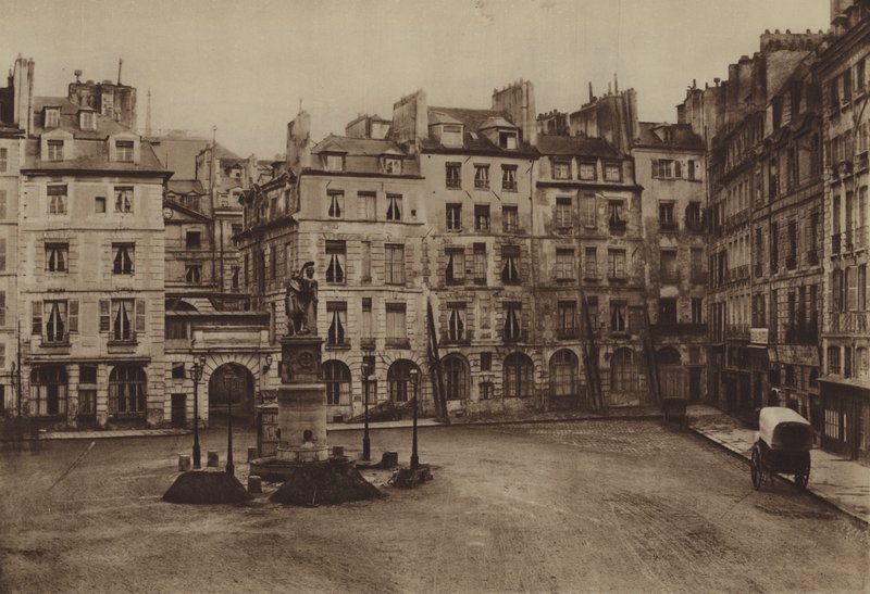 Dauphine Square, Partially Demolished in 1875 by (after) French Photographer