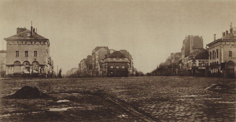 Italy Square in 1865 by (after) French Photographer